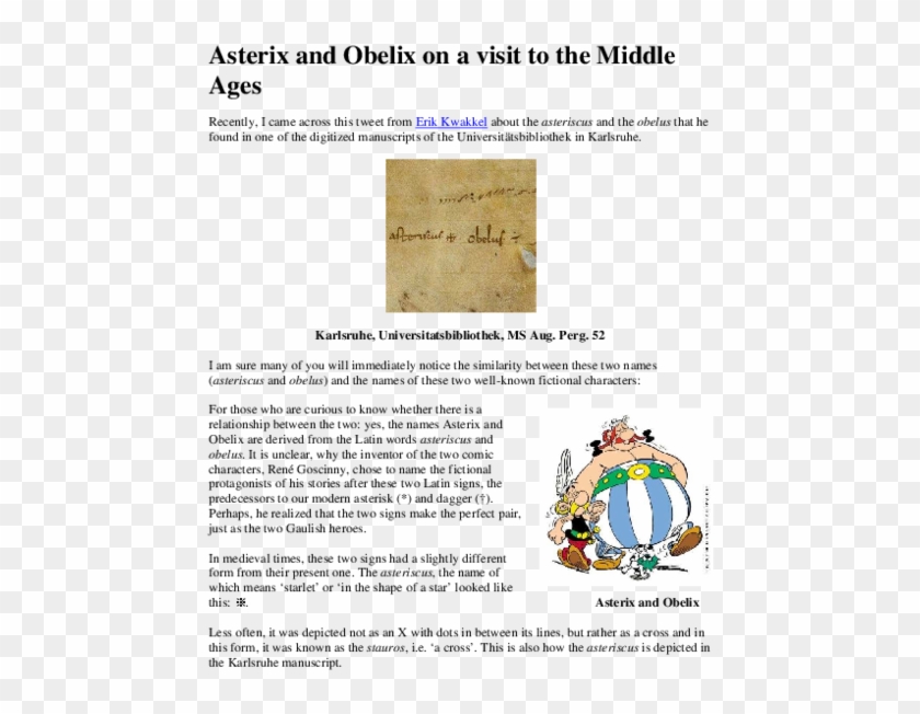 Pdf - Asterix And Obelix Clipart