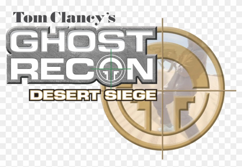 Tom Clancy's Ghost Recon Desert Siege Logo - Graphic Design Clipart