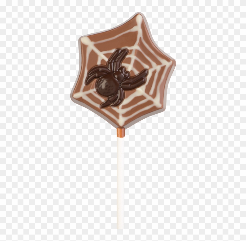 Lolly Halloween "spider" - Chocolate Clipart
