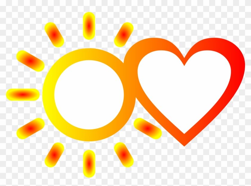 Light And Love Vector Clipart Image - Heart - Png Download #3615017