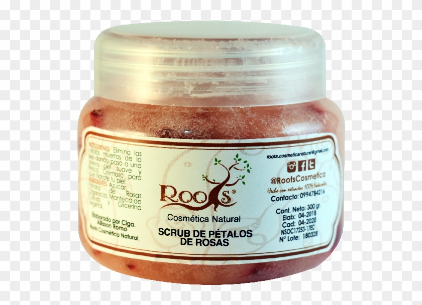 Scrub De Pétalos De Rosas - Cosmetics Clipart #3615280