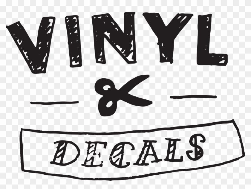 Vinyl Cut Decals Are Perfect For Simple, One Colour, - Decals Vinyl Clipart #3615518