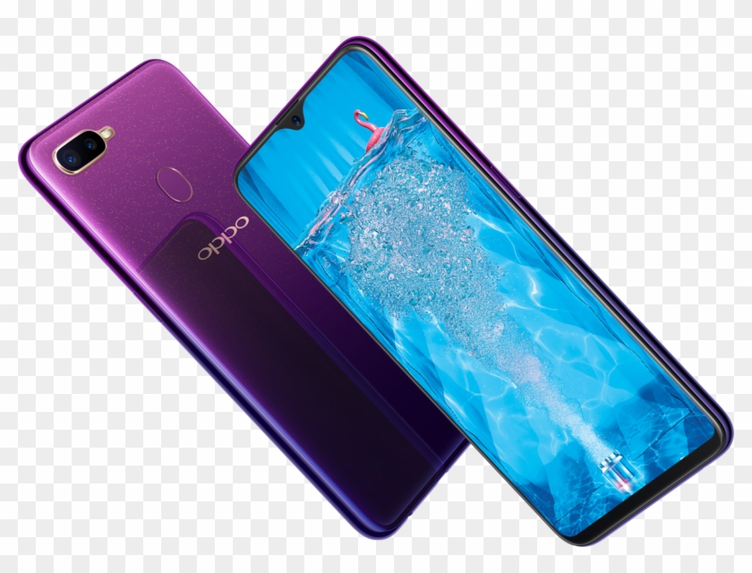 Oppo F9 Starry Purple Clipart
