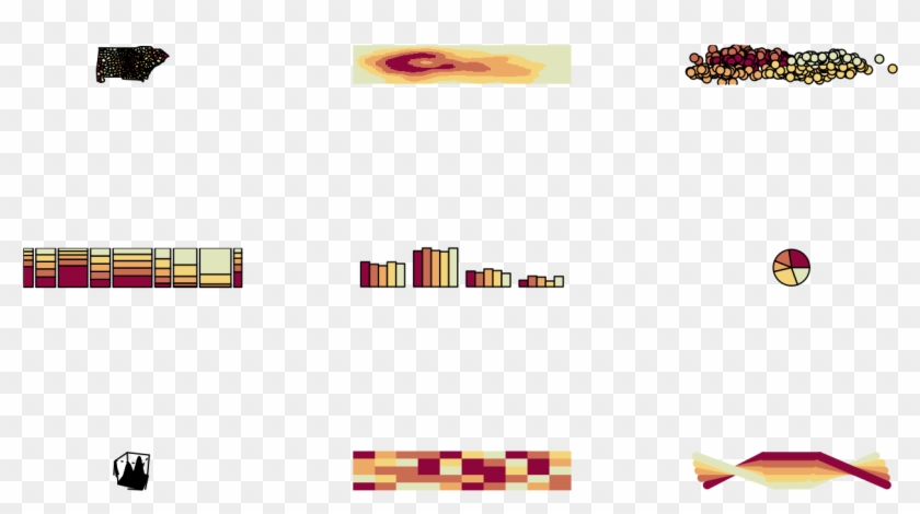 Light Pastel Colors For Shading Areas - Symmetry Clipart