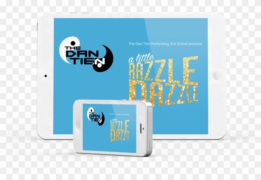 A Little Razzle Dazzle - Tablet Computer Clipart