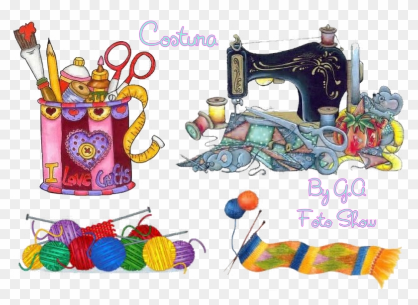 Costura Pngs By Agnes - Disegni Macchina Da Cucire Clipart #3616314