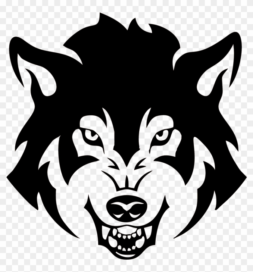 Middle Finger Funny Auto - Wolf Vector Png Hd Clipart