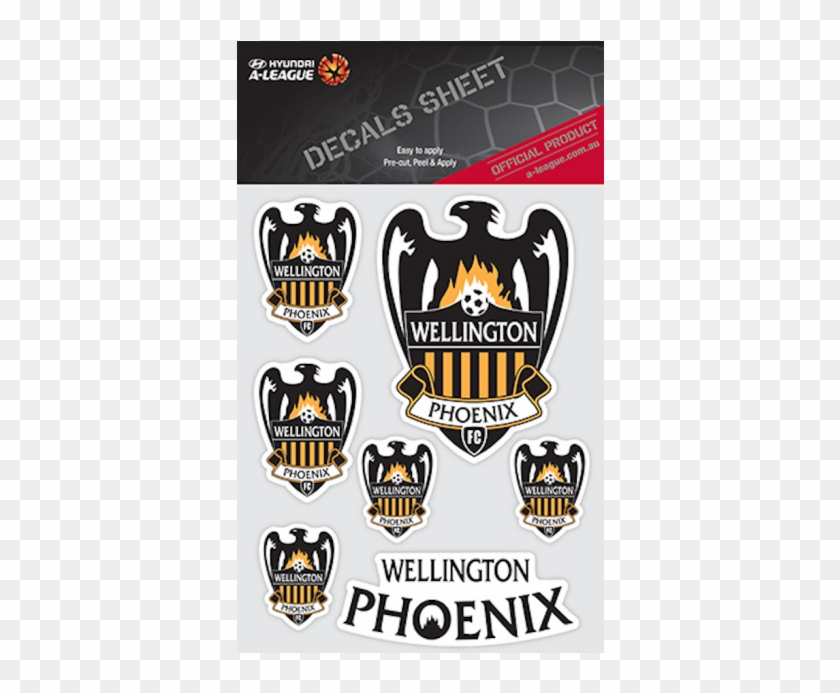 Wellington Phoenix A-league Uv Car Decals 7 Stickers - Western Sydney Wanderers Fc V Wellington Phoenix Clipart #3616431