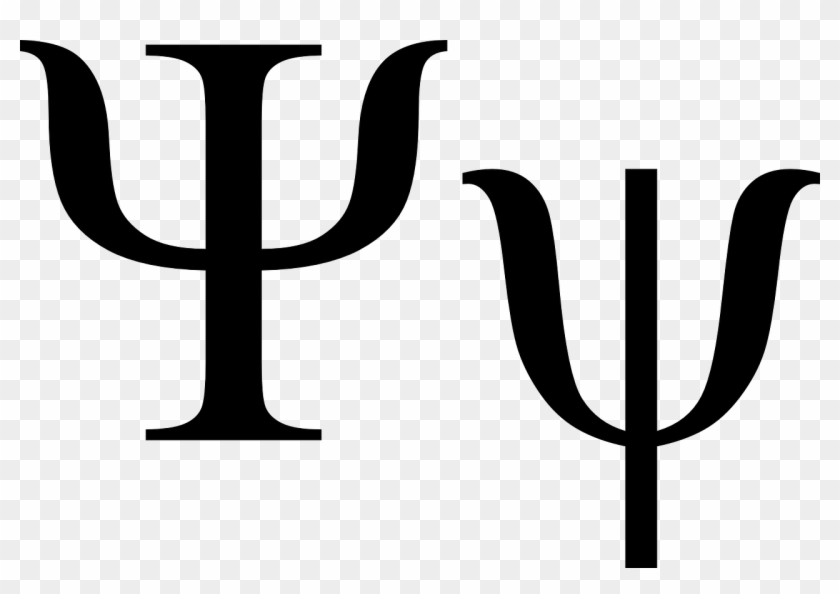 Psi Letter Math Greek Symbol Png Image - Psi Grec Clipart