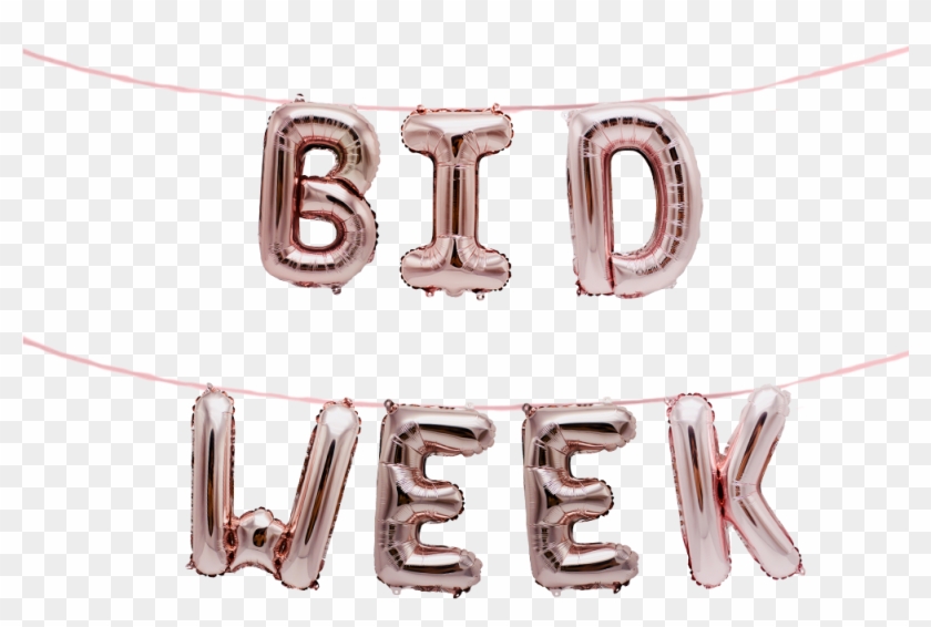 Bid Week Greek Alphabet Balloon Banner Set Fraternity - Illustration Clipart #3616626