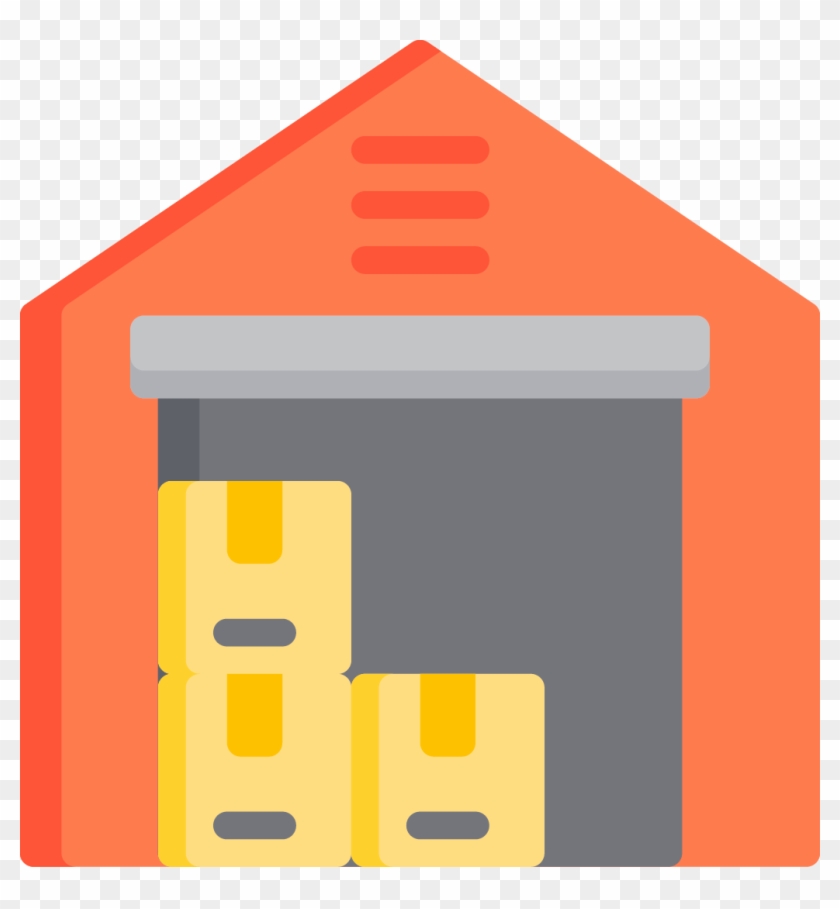 Metros Cuadrados De Almacén - Warehouse Clipart #3616741
