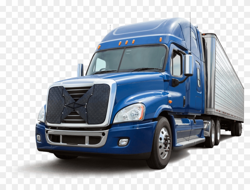 Custom-fit Big Truck Winter Front & Bug Screen Combination - Truck Trailer Sales Clipart #3616954