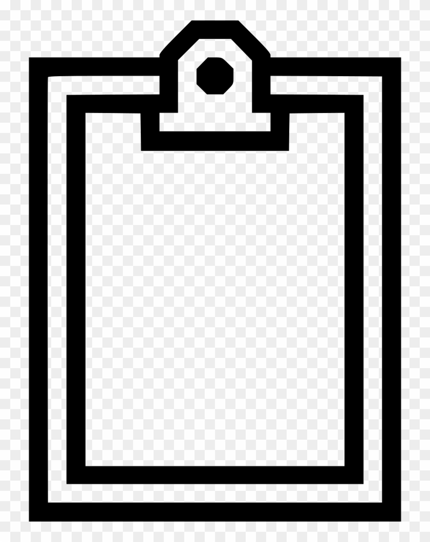 Empty Clipboard Copy - Png Download