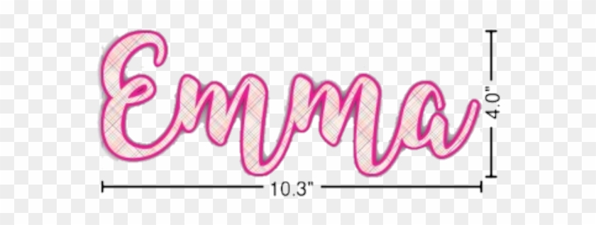 Pink Elephant Wall Decal - Calligraphy Clipart #3617112