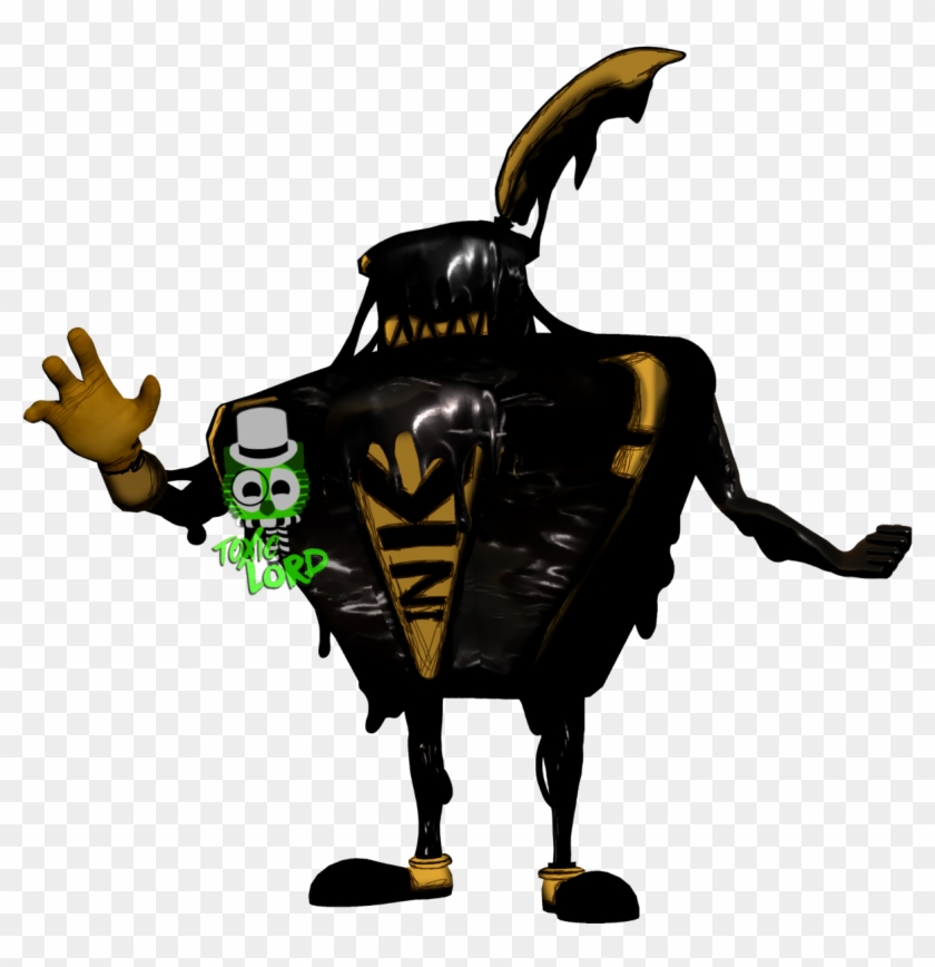 Ink Demon Dewey - Illustration Clipart