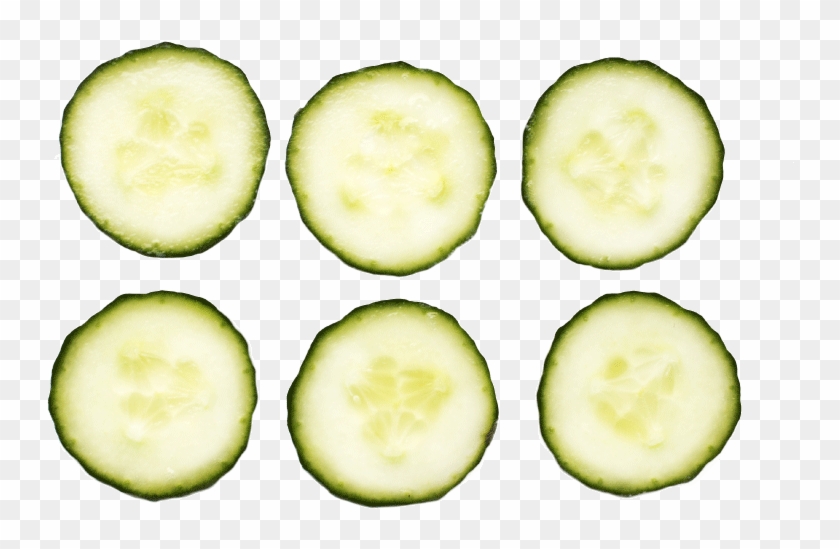 Image Of Some Cucumber Slices - Cucumber Clipart