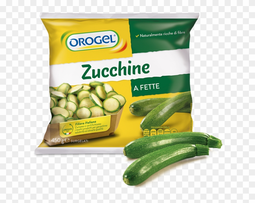 Courgette Slices - Orogel Clipart