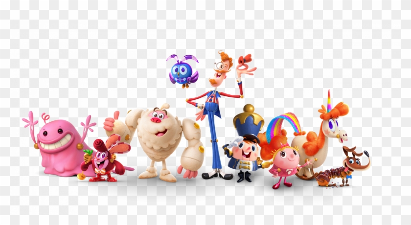 A Collaborative Effort - Candy Crush Friends Characters Clipart #3617728