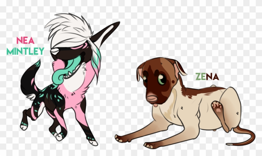 Cotton Candy Surprise And Mint Chocolate By Sucioperro - Cartoon Clipart #3617761