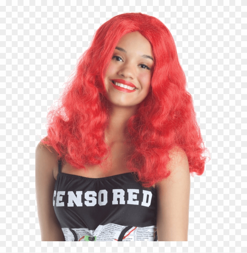 Red Haired Beauty Wig - Red Hair Clipart