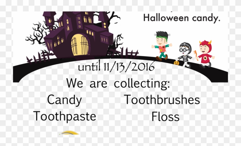 Halloween Candy Donation Flyer Clipart #3618324