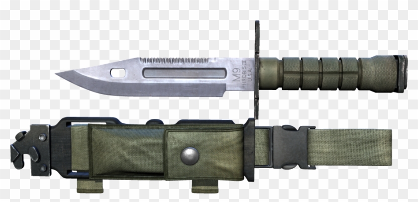 7 M9 Bayonet Knife Pack 2x Models Royalty-free 3d Model - Bowie Knife Clipart