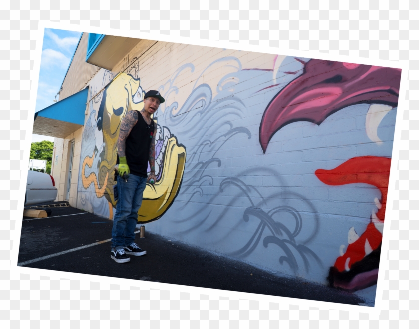 One Of Those Businesses Is Streetwear Label Fitted, - Mural Clipart