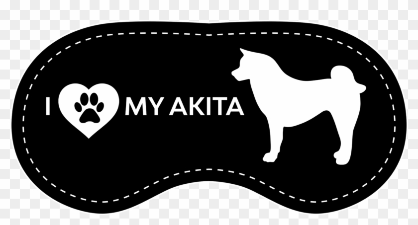 I Love My Akita - Thing Two Clipart #3618775