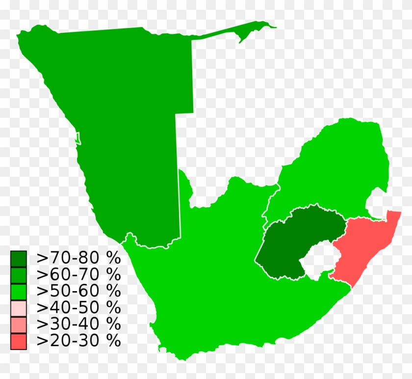 Png Transparent Africa Svg Green - South Africa Black And White Map Clipart #3618894