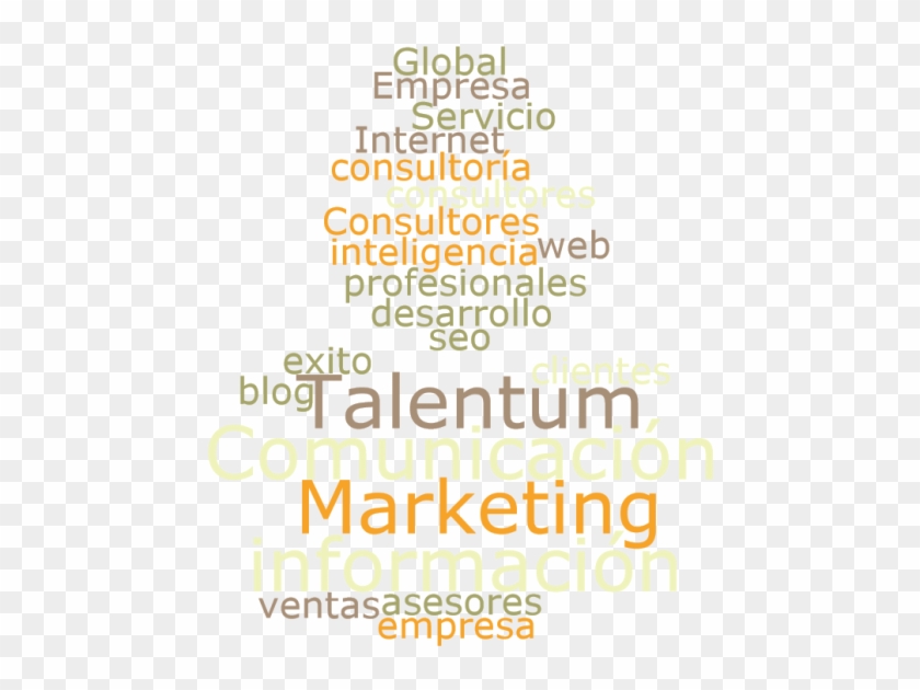 Mosaico De Palabras Para Talentum Consultoría Empresarial - Marketing Store Clipart #3619103