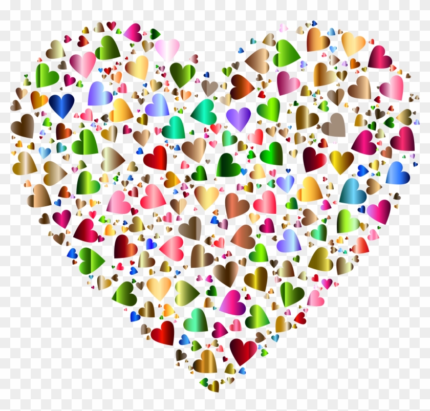 This Free Icons Png Design Of Chaotic Colorful Heart Clipart #3619557