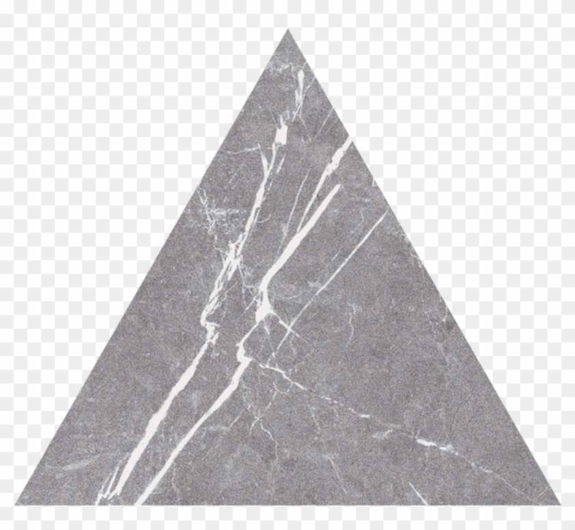 Mandra Light Grey Triangle Polished/ Natural Vt2555/ - Rule 30 Clipart
