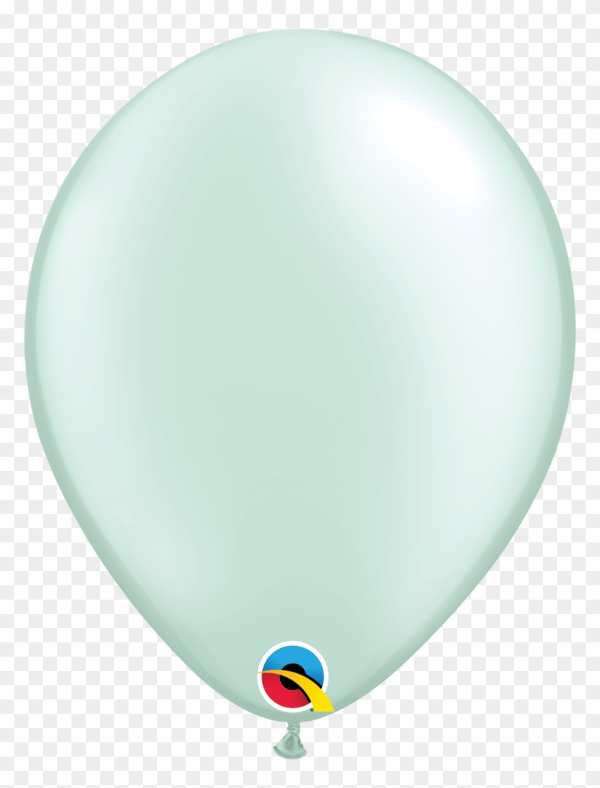 11" Pastel Mint Green Latex Balloon - Qualatex Clipart
