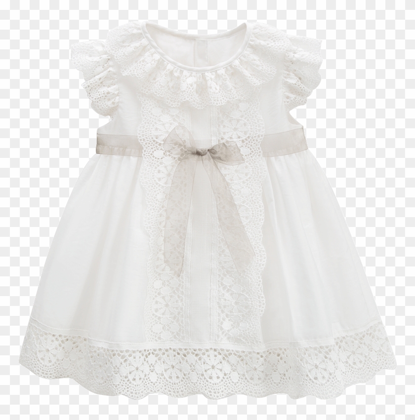 Vestidos De Broderi Para Bebes , Png Download - Lace Clipart