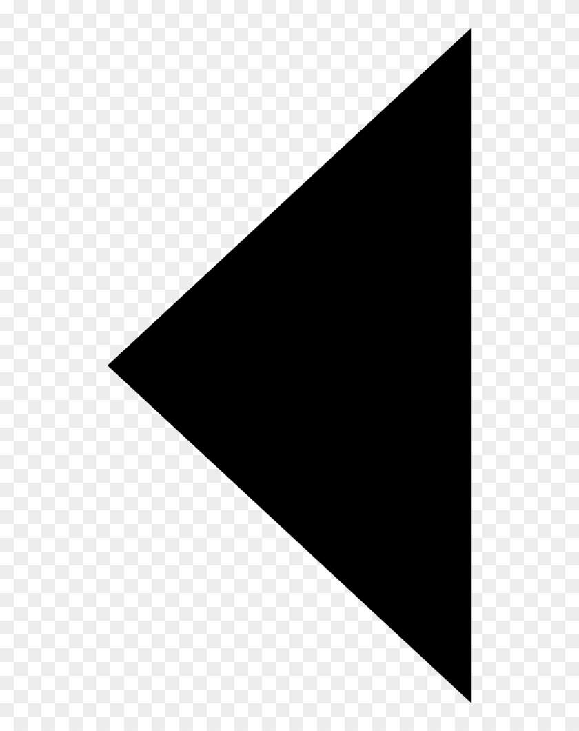 Png File - Left Triangle Arrow Clipart