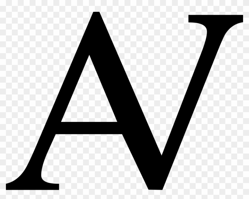 Latin Capital Letter Av - Athene Holding Clipart