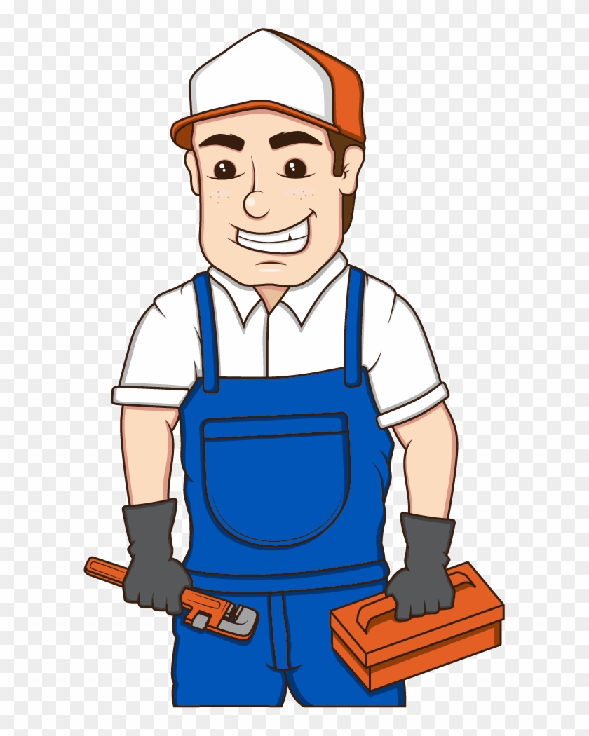 พนักงาน โรงงาน อาหาร การ์ตูน Clipart #3620049