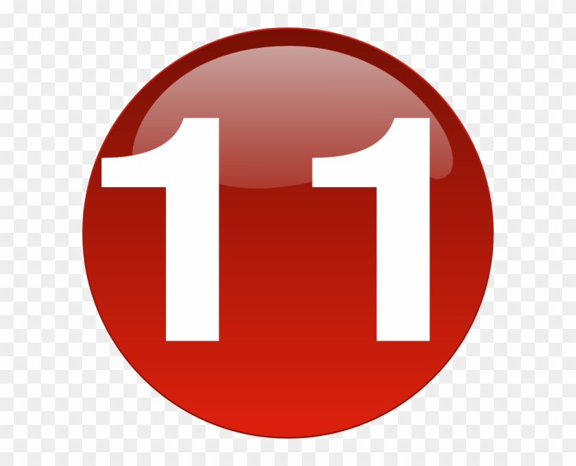 Bullet 11 Red 11 Clip Art - Gloucester Road Tube Station - Png Download