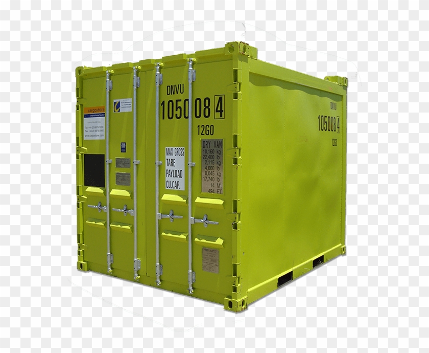 10ft Dnv/iso Closed Top Ccu - Electric Generator Clipart #3620330