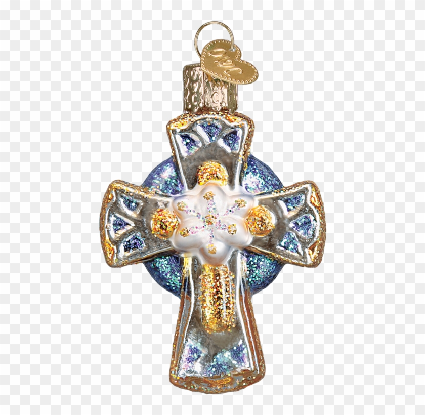 Old World Christmas Just Married Fine White Limo Christmas - Cross Clipart