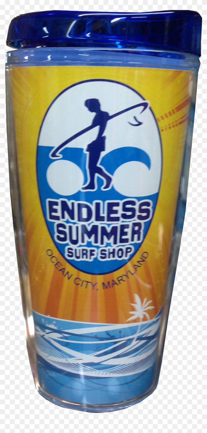 Surf Shop Insulated Cup - Pint Glass Clipart #3620588
