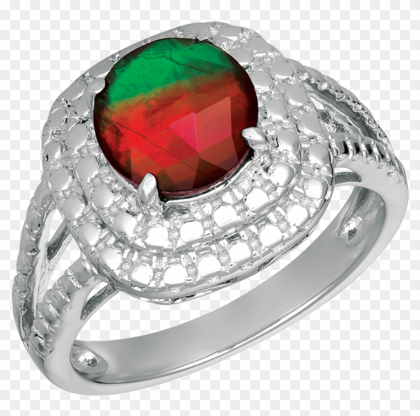 Isla Sterling Silver Ring By Korite Ammolite - Pre-engagement Ring Clipart #3620734