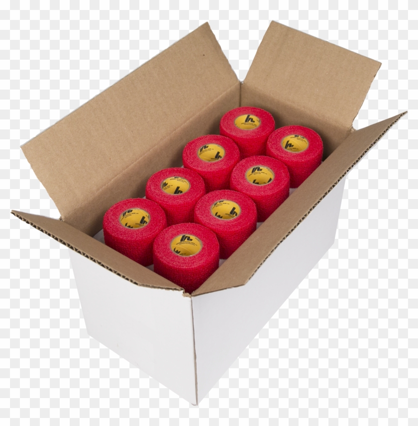 5″ X 6yd Red Flex Wrap Case - Wood Clipart