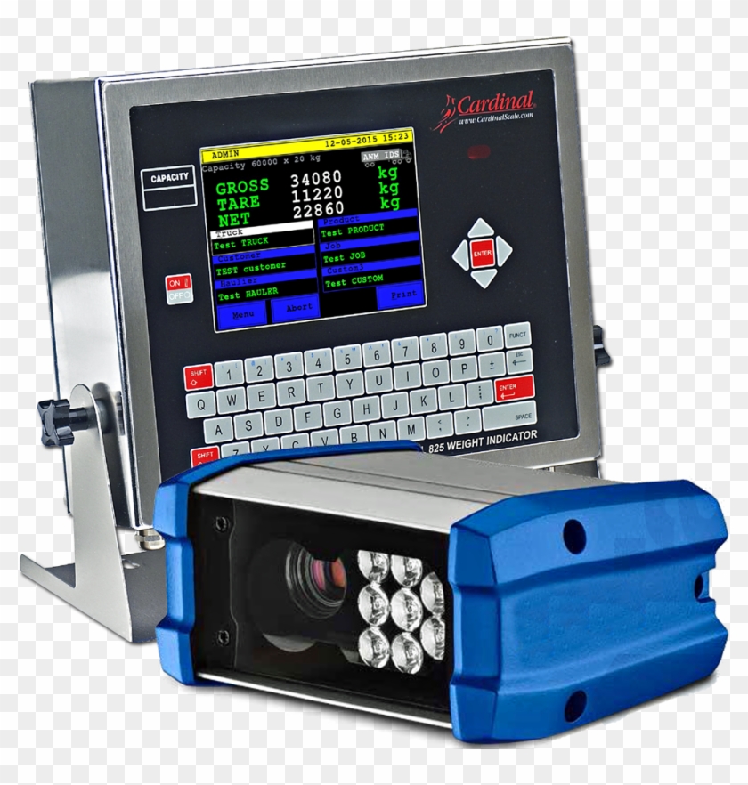 Anpr On Weighbridges Or Axle Weighing Systems Reduces - Cardinal 825 Scale Clipart