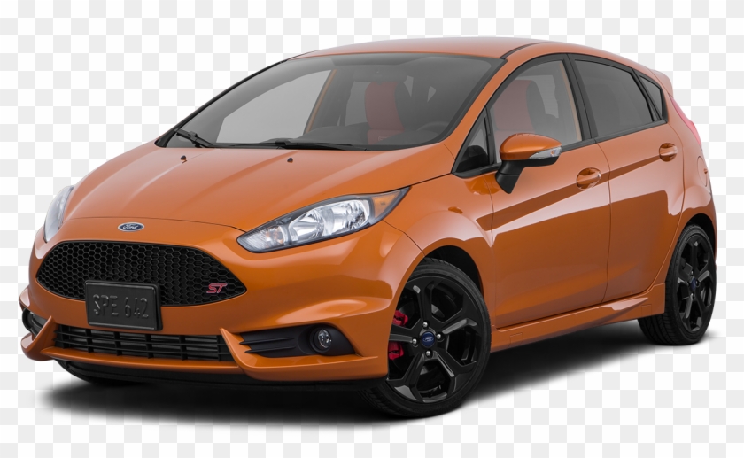 Ford Fiesta St Orange 2019 Clipart #3621034