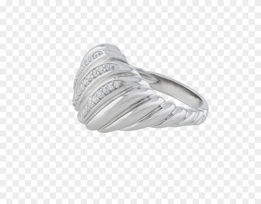 Sterling Silver Rings With A Bright Design In Thumb - Titanium Ring Clipart #3621062