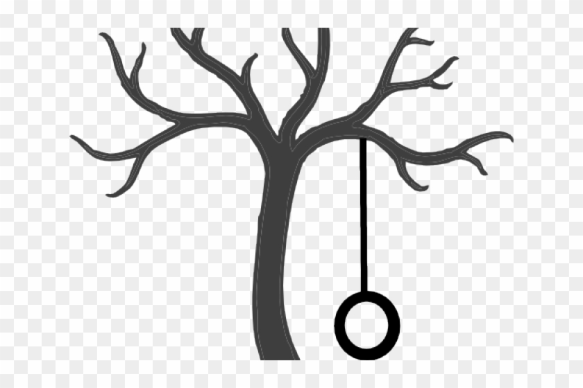 Trees Without Leaves And Roots Clipart