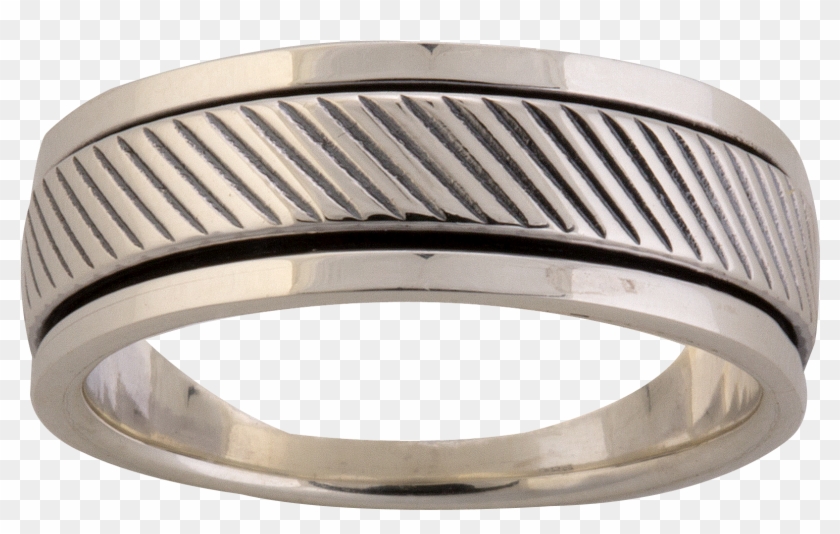 Silver Gents Ring - Titanium Ring Clipart