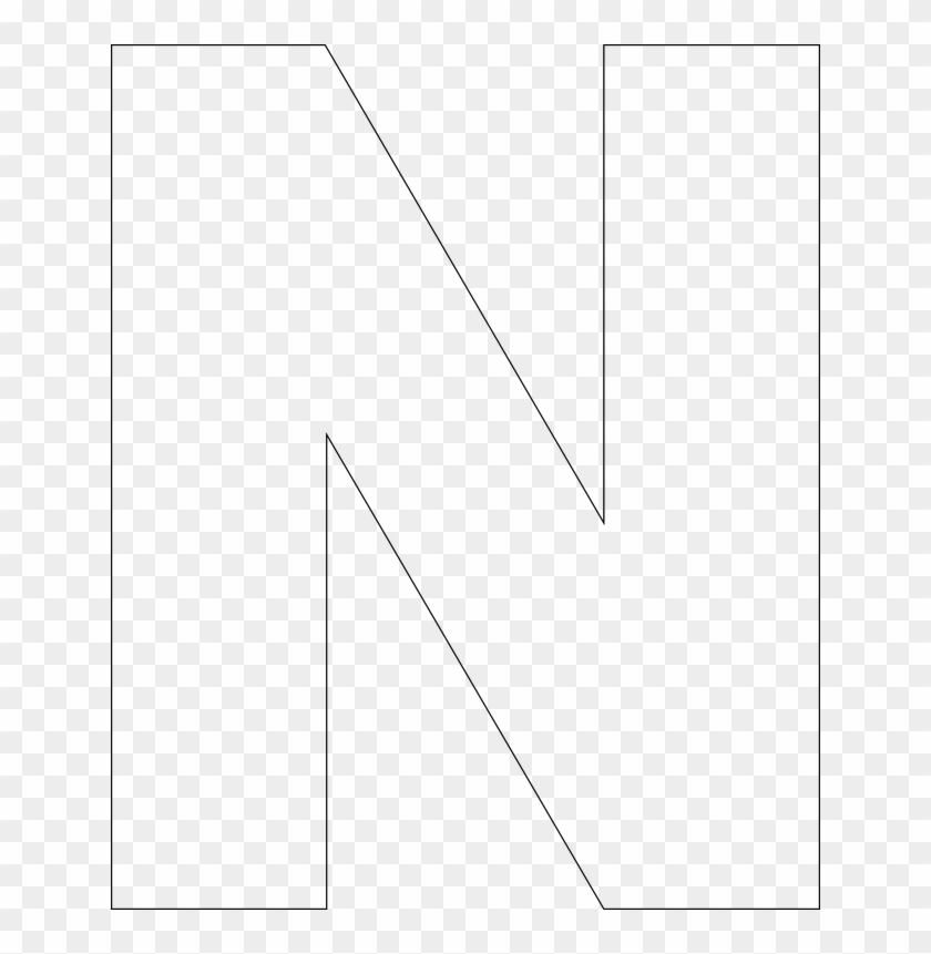 download free printable alphabet templates letter n 36046