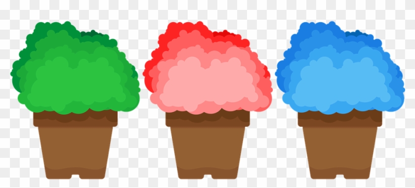 Potted Plant Flowerpot Skandia Memory Moss Abstract - Illustration Clipart